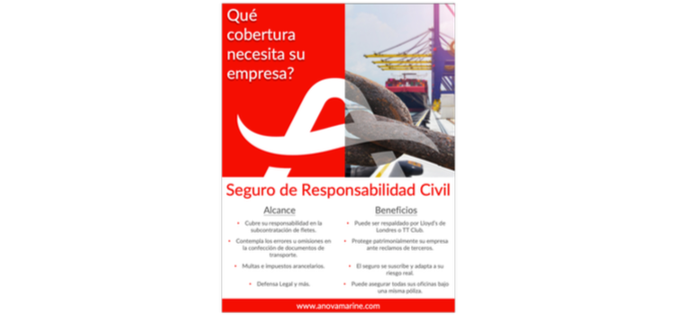 Imagen publicitaria de ANOVA MARINE INSURANCE CORRESPONSAL VENEZUELA