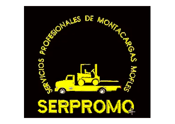 Logo de SERPROMO, servicios profesionales de montacarga.